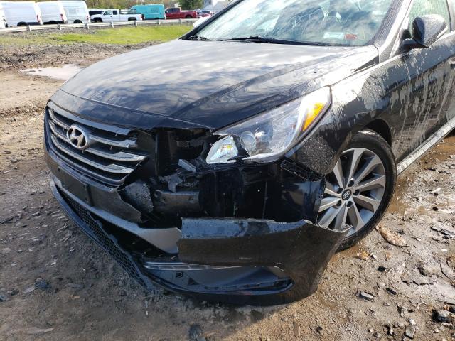 Photo 8 VIN: 5NPE34AF4GH312911 - HYUNDAI SONATA SPO 