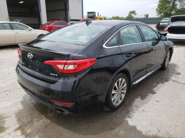 Photo 3 VIN: 5NPE34AF4GH315162 - HYUNDAI SONATA SPO 