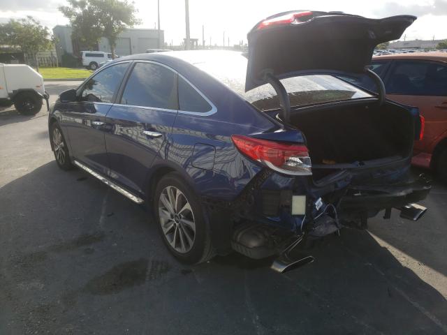 Photo 2 VIN: 5NPE34AF4GH321849 - HYUNDAI SONATA 