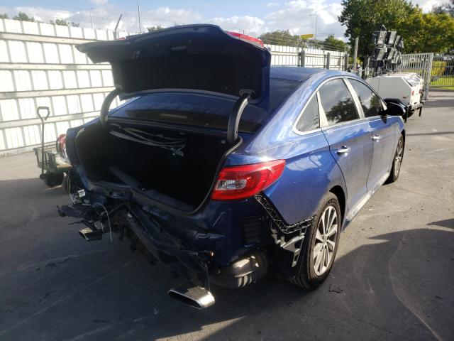 Photo 3 VIN: 5NPE34AF4GH321849 - HYUNDAI SONATA 