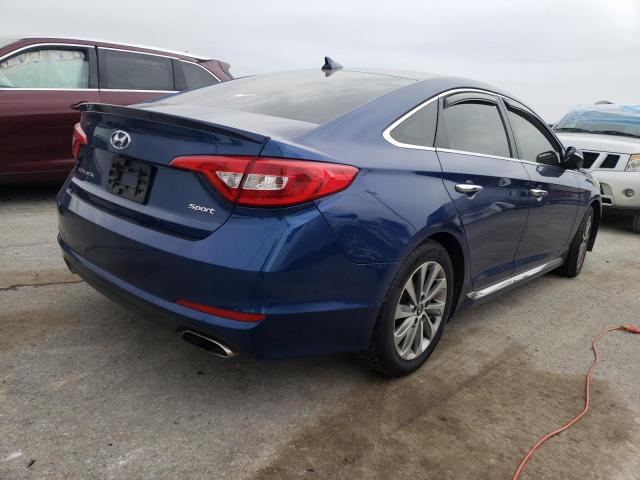 Photo 3 VIN: 5NPE34AF4GH326243 - HYUNDAI SONATA SPO 