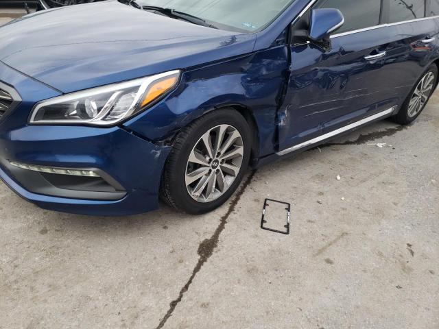 Photo 8 VIN: 5NPE34AF4GH326243 - HYUNDAI SONATA SPO 