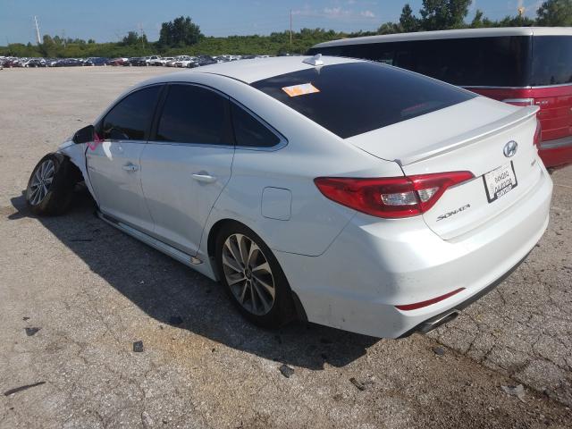 Photo 2 VIN: 5NPE34AF4GH358092 - HYUNDAI SONATA SPO 