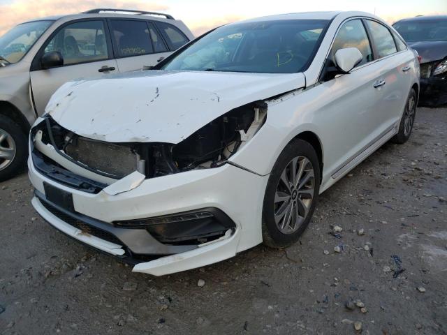 Photo 1 VIN: 5NPE34AF4GH372171 - HYUNDAI SONATA SPO 