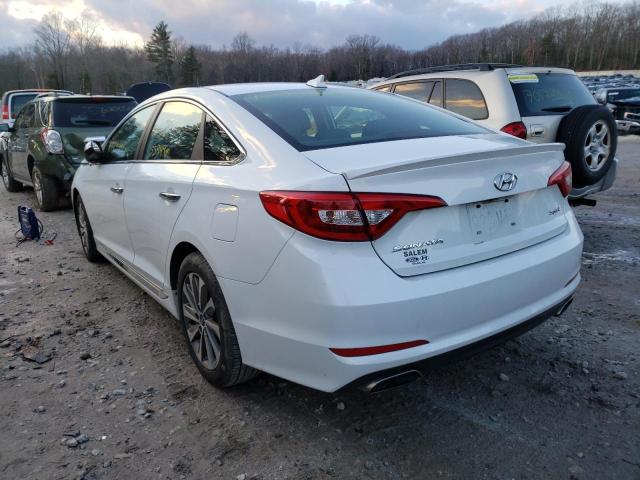 Photo 2 VIN: 5NPE34AF4GH372171 - HYUNDAI SONATA SPO 