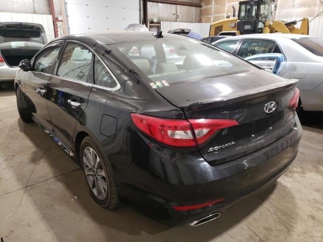 Photo 2 VIN: 5NPE34AF4GH388600 - HYUNDAI SONATA SPO 