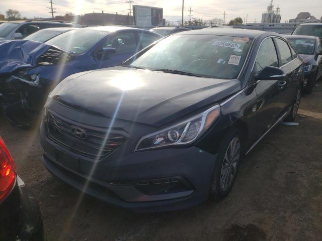 Photo 1 VIN: 5NPE34AF4GH391027 - HYUNDAI SONATA SPO 