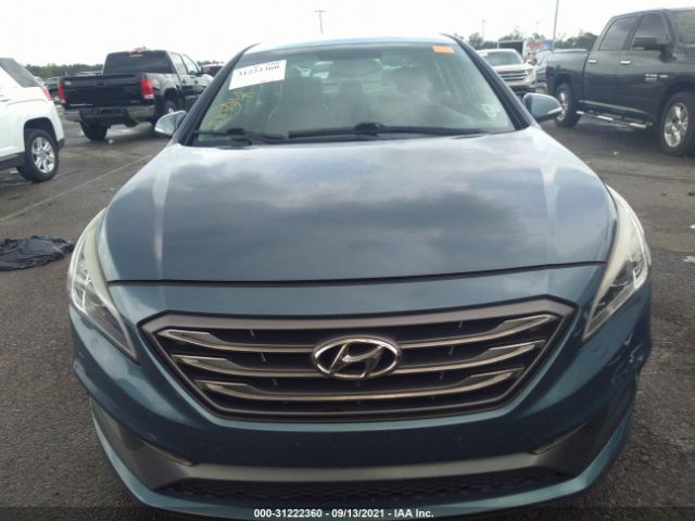 Photo 5 VIN: 5NPE34AF4GH393571 - HYUNDAI SONATA 