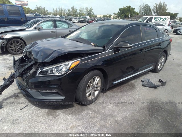 Photo 1 VIN: 5NPE34AF4GH406870 - HYUNDAI SONATA 