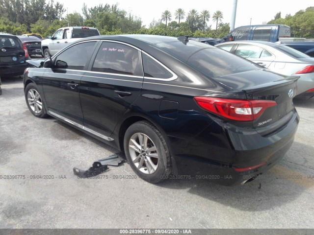 Photo 2 VIN: 5NPE34AF4GH406870 - HYUNDAI SONATA 