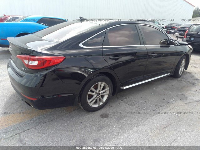 Photo 3 VIN: 5NPE34AF4GH406870 - HYUNDAI SONATA 