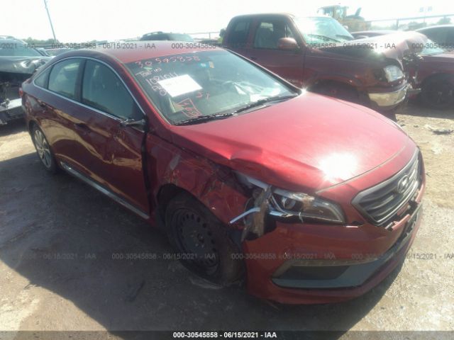 Photo 5 VIN: 5NPE34AF4GH414077 - HYUNDAI SONATA 