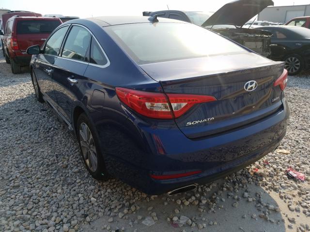 Photo 2 VIN: 5NPE34AF4GH414127 - HYUNDAI SONATA SPO 