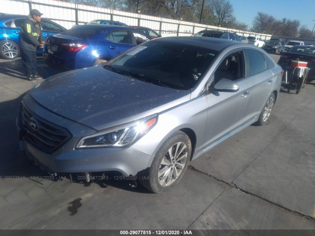 Photo 1 VIN: 5NPE34AF4GH415083 - HYUNDAI SONATA 