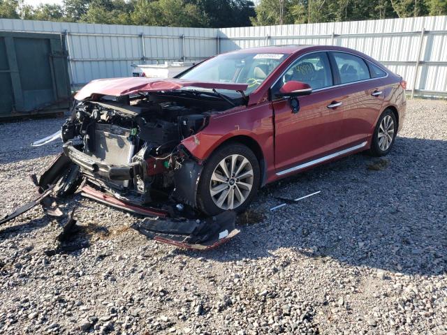 Photo 1 VIN: 5NPE34AF4GH415889 - HYUNDAI SONATA SPO 