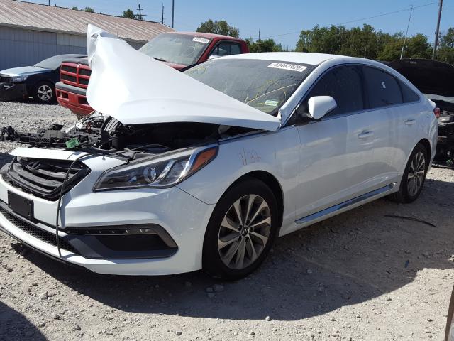 Photo 1 VIN: 5NPE34AF4GH416556 - HYUNDAI SONATA SPO 