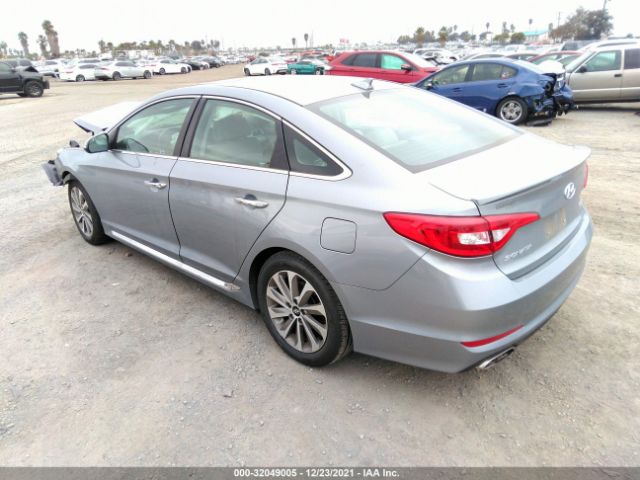 Photo 2 VIN: 5NPE34AF4GH423717 - HYUNDAI SONATA 