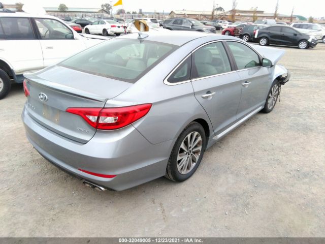 Photo 3 VIN: 5NPE34AF4GH423717 - HYUNDAI SONATA 