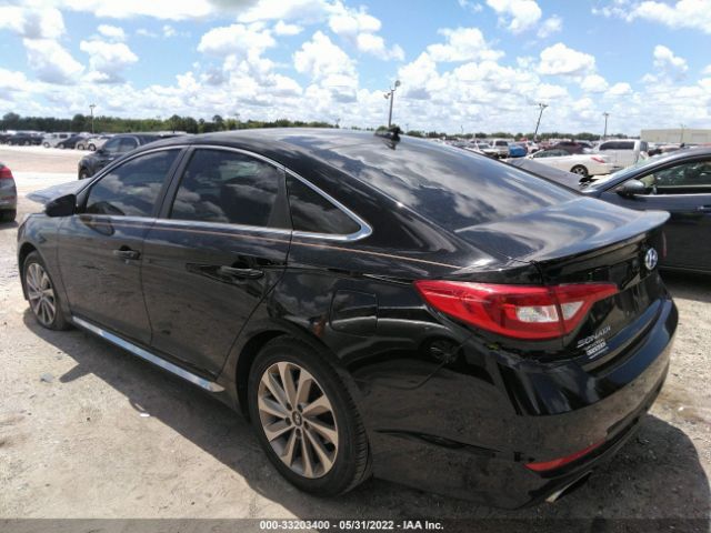 Photo 2 VIN: 5NPE34AF4GH425497 - HYUNDAI SONATA 