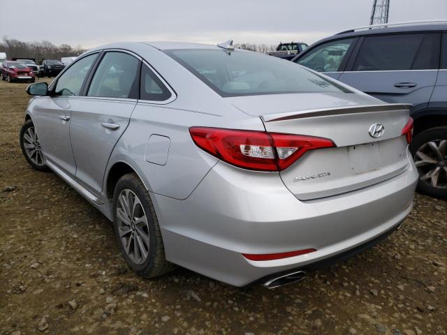 Photo 2 VIN: 5NPE34AF4GH427069 - HYUNDAI SONATA SPO 