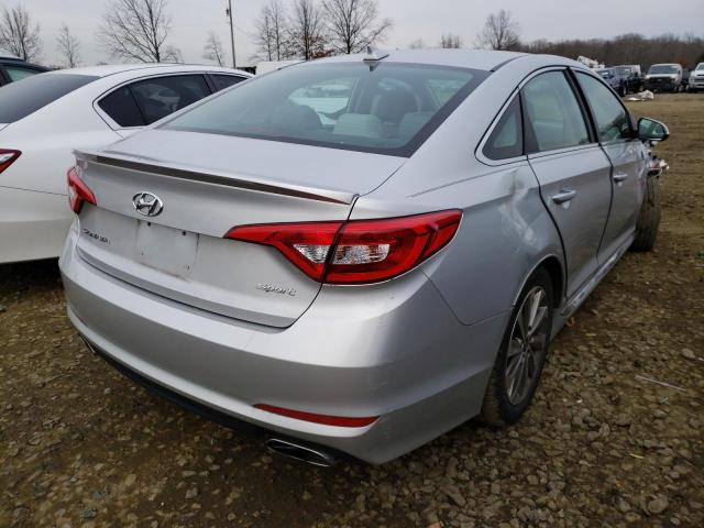 Photo 3 VIN: 5NPE34AF4GH427069 - HYUNDAI SONATA SPO 