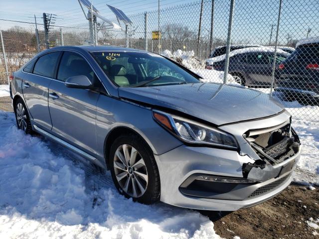 Photo 3 VIN: 5NPE34AF4GH427525 - HYUNDAI SONATA 