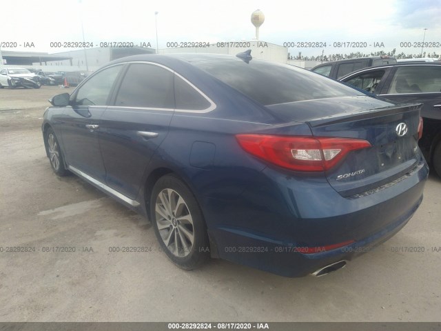 Photo 2 VIN: 5NPE34AF4GH435009 - HYUNDAI SONATA 