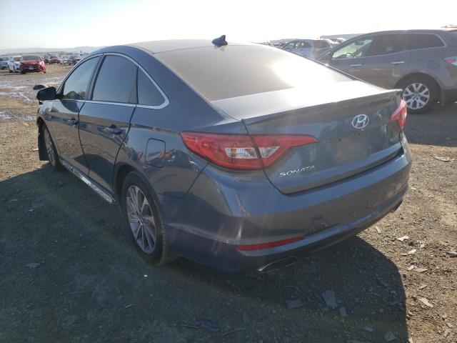 Photo 2 VIN: 5NPE34AF4HH436615 - HYUNDAI SONATA SPO 