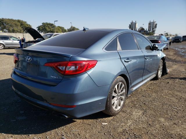 Photo 3 VIN: 5NPE34AF4HH436615 - HYUNDAI SONATA SPO 