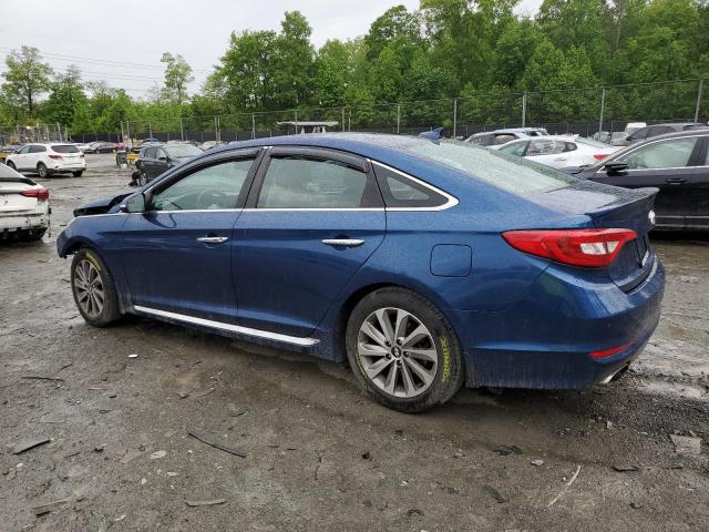 Photo 1 VIN: 5NPE34AF4HH447906 - HYUNDAI SONATA SPO 