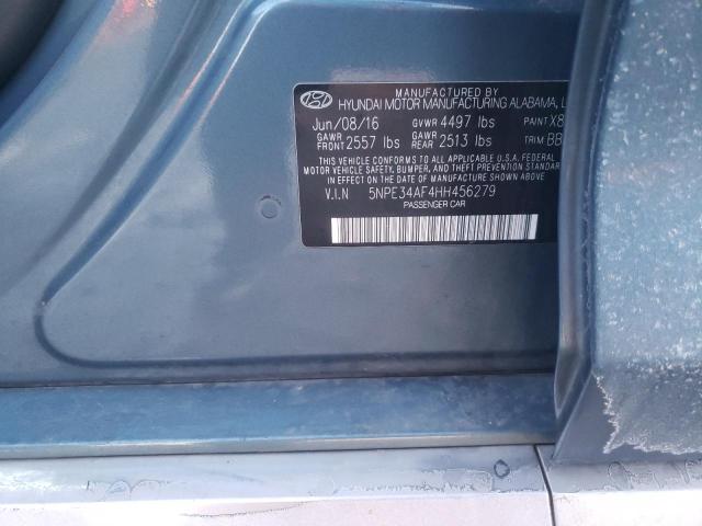 Photo 12 VIN: 5NPE34AF4HH456279 - HYUNDAI SONATA 