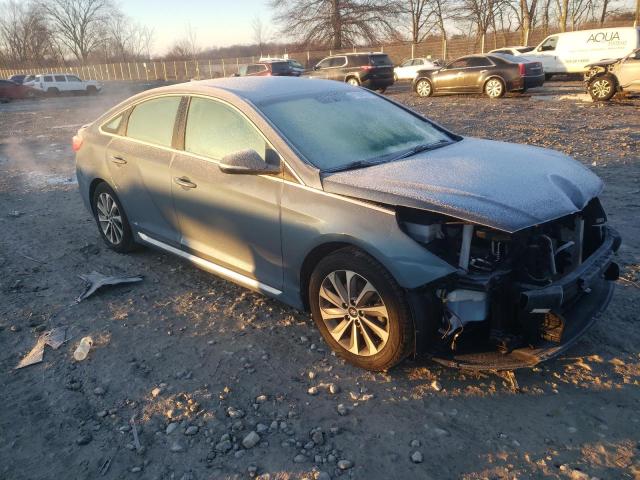 Photo 3 VIN: 5NPE34AF4HH456279 - HYUNDAI SONATA 