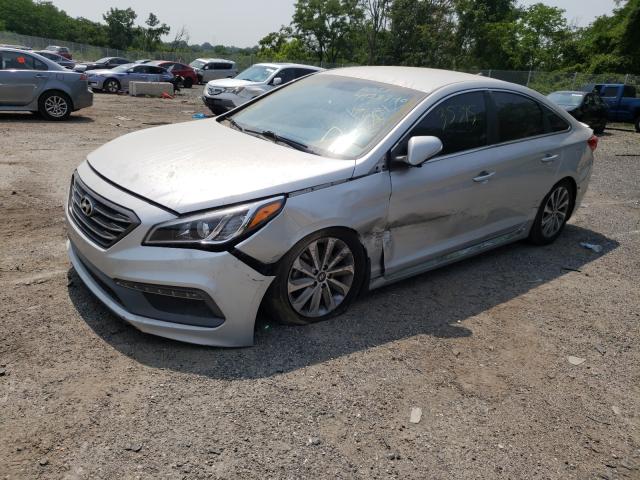 Photo 1 VIN: 5NPE34AF4HH459859 - HYUNDAI SONATA SPO 