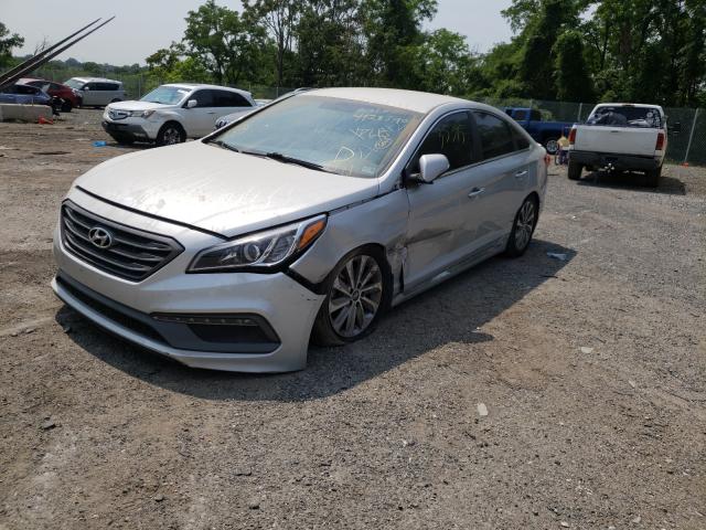 Photo 8 VIN: 5NPE34AF4HH459859 - HYUNDAI SONATA SPO 