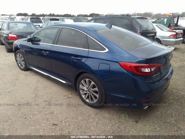 Photo 2 VIN: 5NPE34AF4HH462325 - HYUNDAI SONATA 