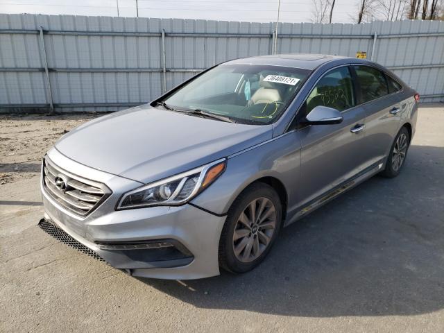 Photo 1 VIN: 5NPE34AF4HH465631 - HYUNDAI SONATA SPO 