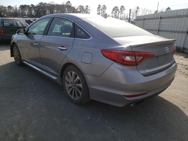 Photo 2 VIN: 5NPE34AF4HH465631 - HYUNDAI SONATA SPO 