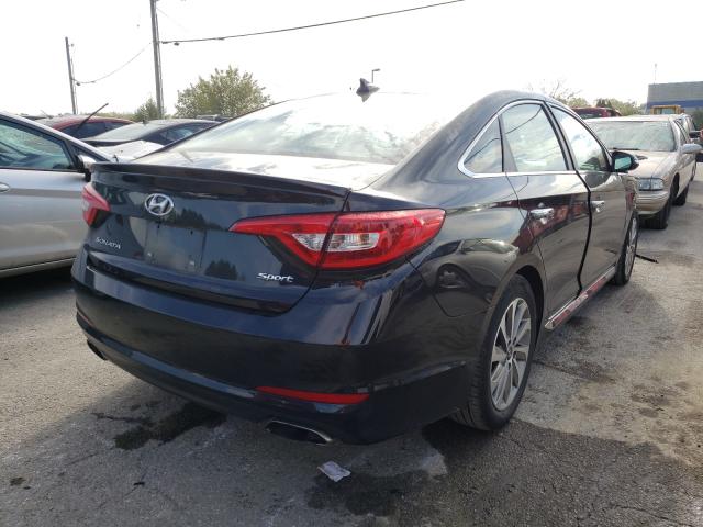 Photo 3 VIN: 5NPE34AF4HH466276 - HYUNDAI SONATA SPO 