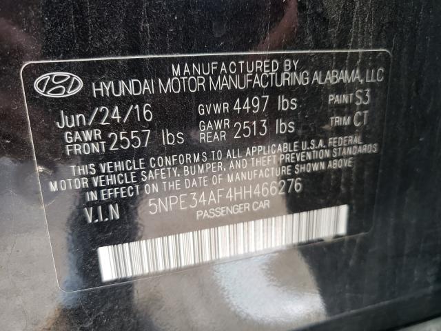 Photo 9 VIN: 5NPE34AF4HH466276 - HYUNDAI SONATA SPO 