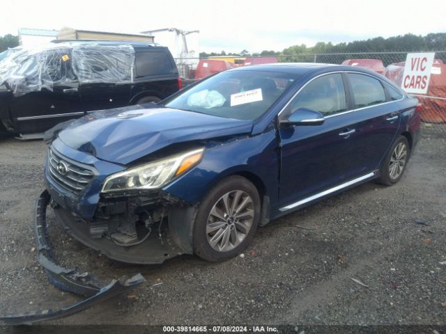 Photo 1 VIN: 5NPE34AF4HH469680 - HYUNDAI SONATA 