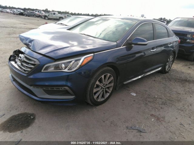 Photo 1 VIN: 5NPE34AF4HH470845 - HYUNDAI SONATA 