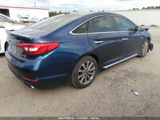 Photo 3 VIN: 5NPE34AF4HH470845 - HYUNDAI SONATA 