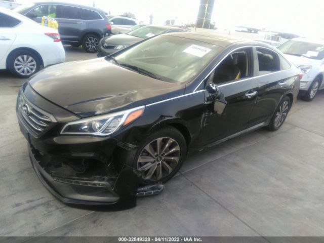 Photo 1 VIN: 5NPE34AF4HH473390 - HYUNDAI SONATA 