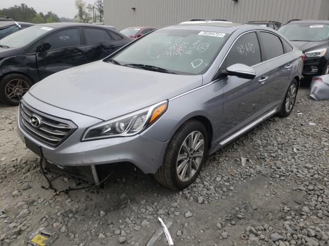 Photo 1 VIN: 5NPE34AF4HH473454 - HYUNDAI SONATA SPO 