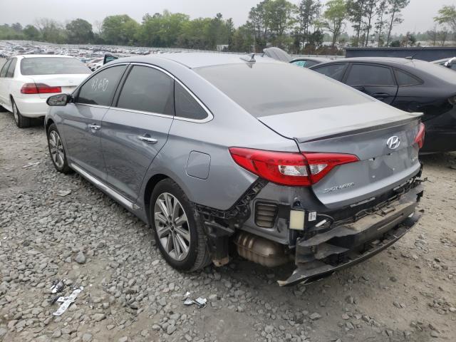 Photo 2 VIN: 5NPE34AF4HH473454 - HYUNDAI SONATA SPO 