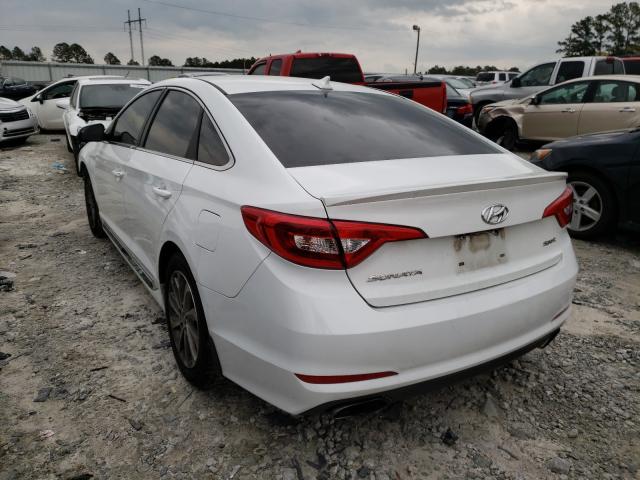 Photo 2 VIN: 5NPE34AF4HH475009 - HYUNDAI SONATA SPO 