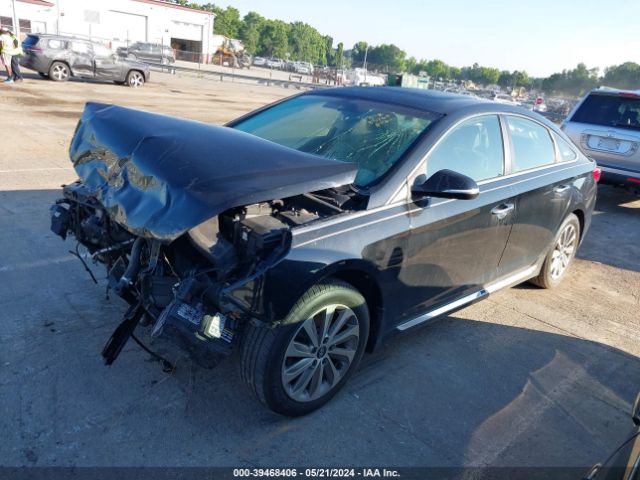 Photo 1 VIN: 5NPE34AF4HH478721 - HYUNDAI SONATA 