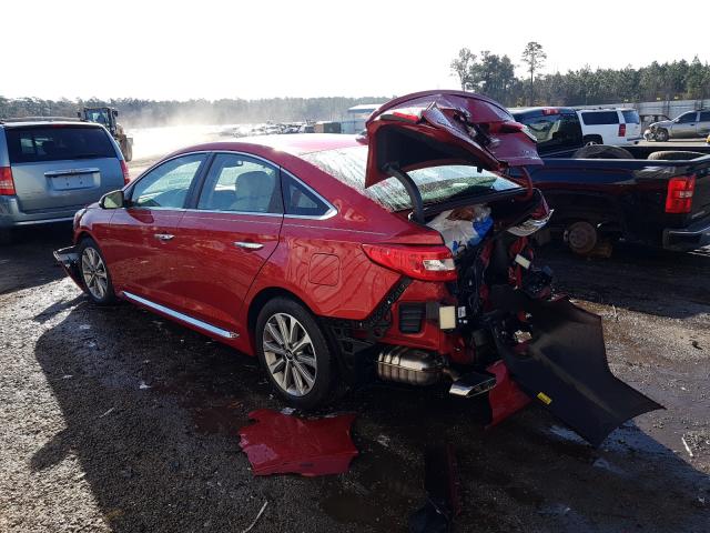 Photo 2 VIN: 5NPE34AF4HH481134 - HYUNDAI SONATA SPO 