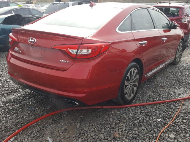 Photo 3 VIN: 5NPE34AF4HH482221 - HYUNDAI SONATA SPO 