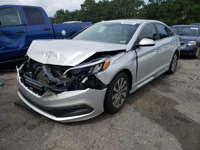 Photo 1 VIN: 5NPE34AF4HH484809 - HYUNDAI SONATA SPO 